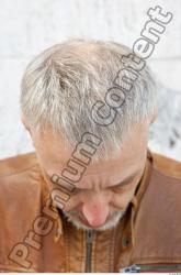 Head Man Casual Average Wrinkles Street photo references